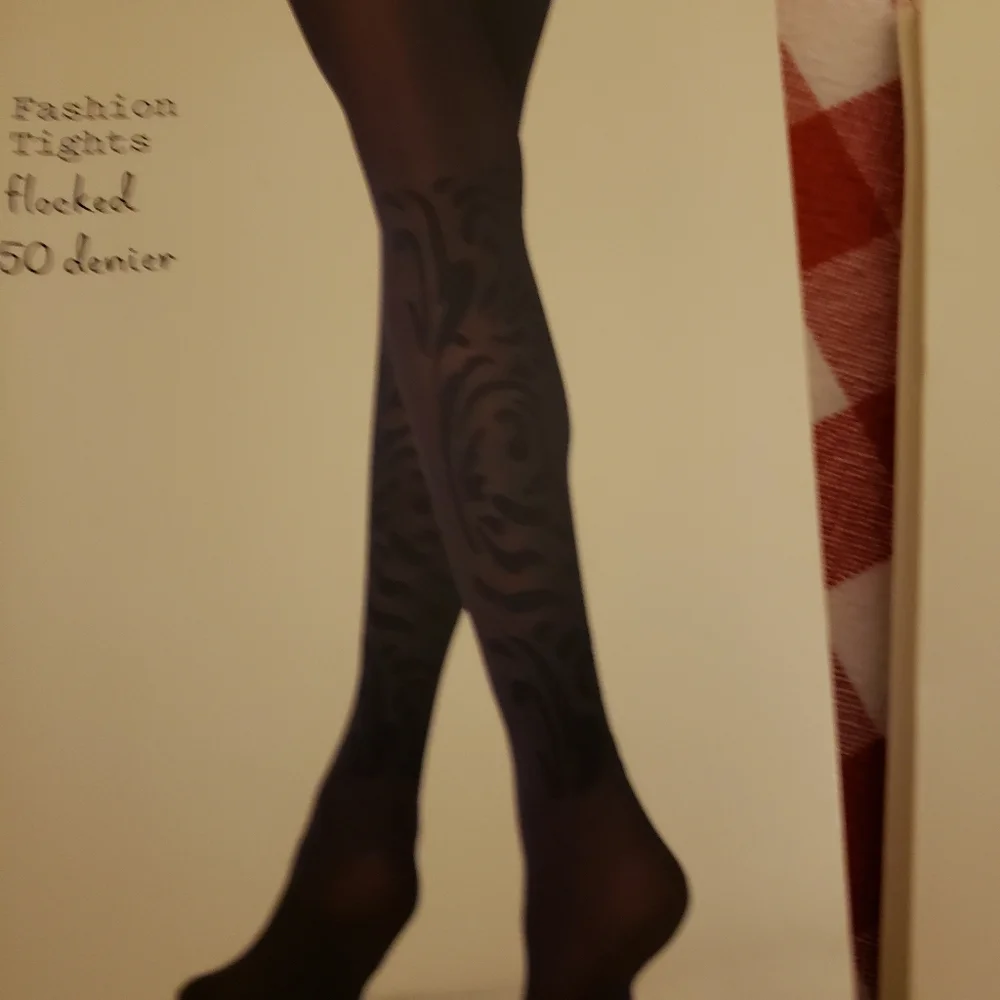 A Bundle of 4 A new Day Flocked 50 Denier Stocking - Picture 2 of 5